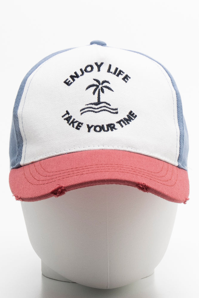 Enjoy Life Peak Cap Blue