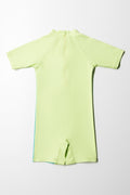 Swim Suit Aqua & Lime (3)