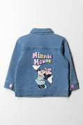 Minnie Mouse Denim Jacket Light Blue (3)