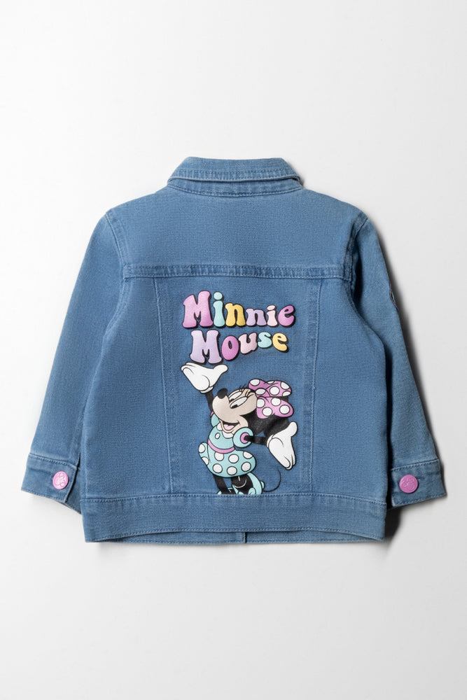 Minnie Mouse Denim Jacket Light Blue (3)