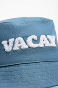 Vacay Bucket Hat And Sunglasses Set Blue (1)