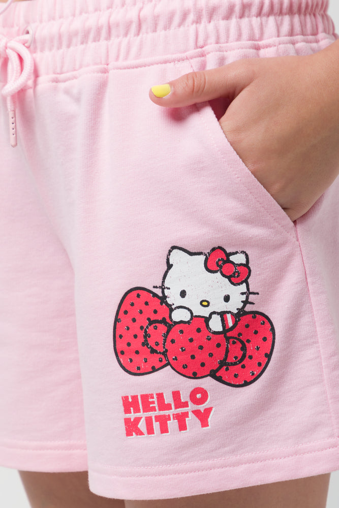 Hello Kitty Shorts Pink (4)