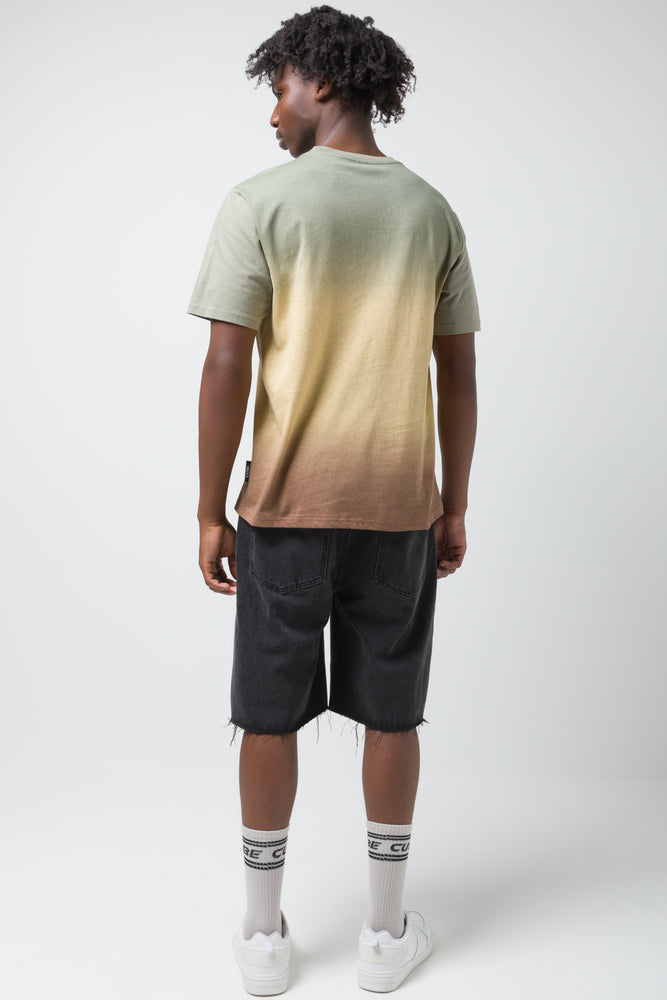 Ombre T-Shirt Green (2)