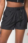 Utility Canvas Strap shorts Black (1)
