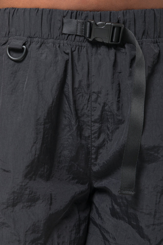 Utility Canvas Strap shorts Black (4)