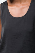Satin Vest Black (3)