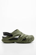 2 Part Clog Olive Green (1)