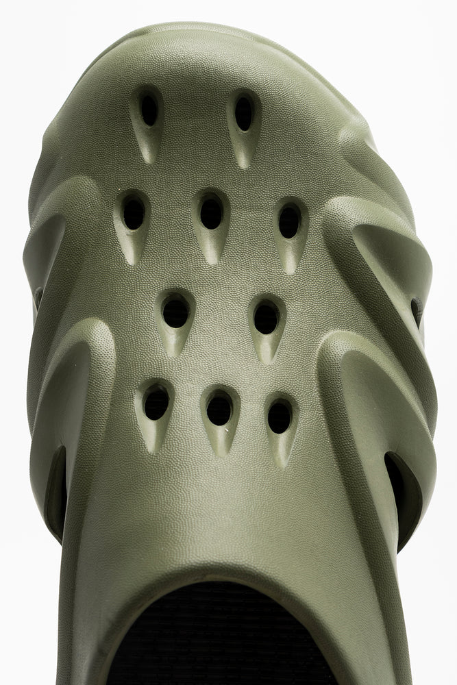 2 Part Clog Olive Green (4)
