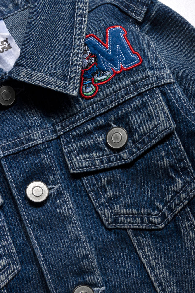 Mickey Denim Jacket Light Blue (1)