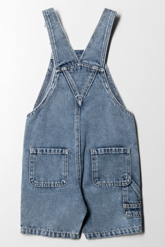 Short Dungaree Blue (2)