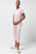 Sparkle Like A Star Capri Set Pink (1)