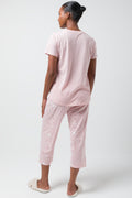 Sparkle Like A Star Capri Set Pink (2)