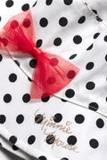 Dot Bucket Hat Black And White (1)