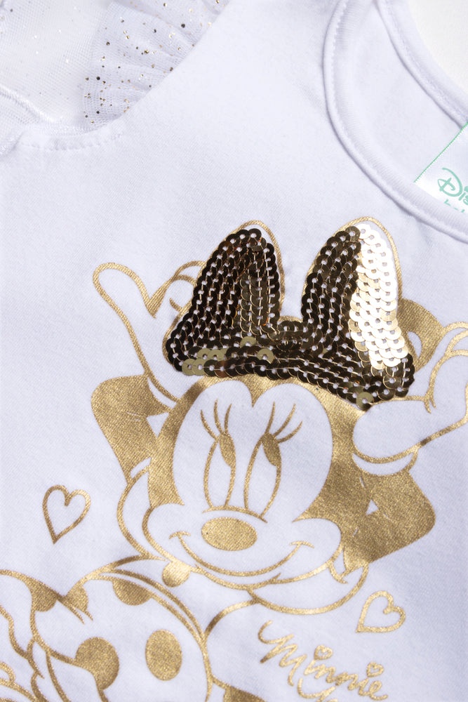 Minnie Mouse Tutu Set With Wings White (1)