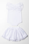 Minnie Mouse Tutu Set With Wings White (5)