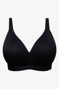 Plus Size 2 Pack Padded Wire Free Bras Black (2)