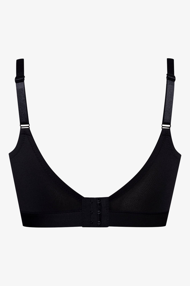 Plus Size 2 Pack Padded Wire Free Bras Black (3)