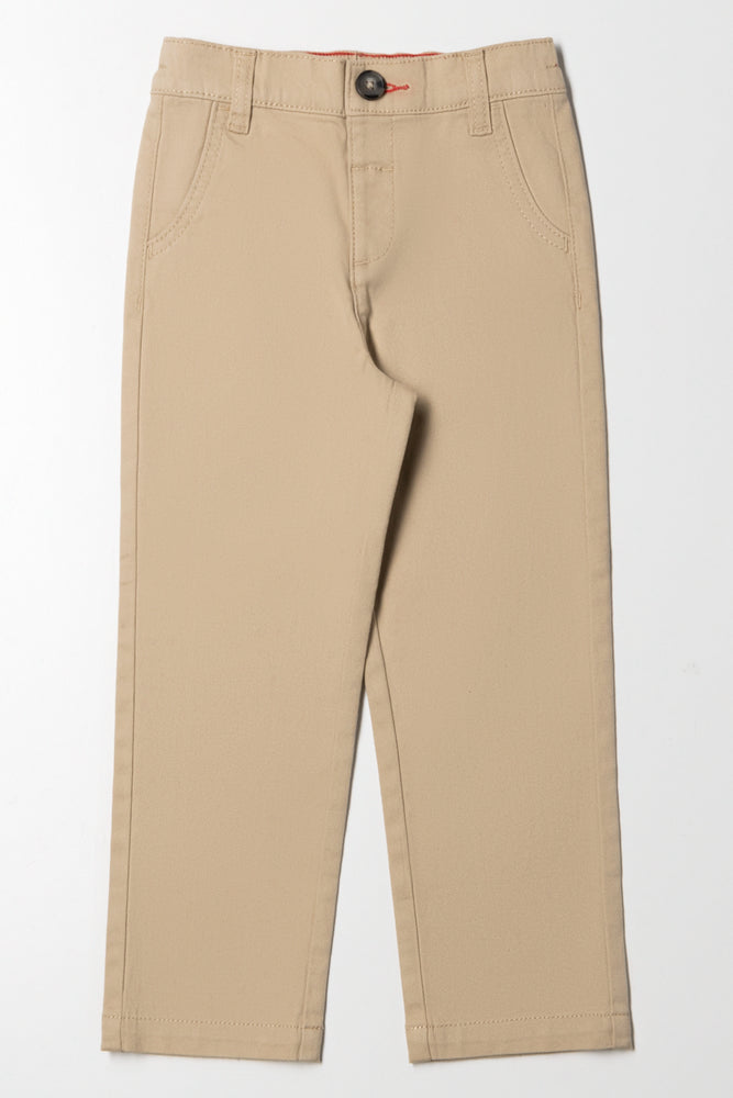 Slim Fit Chino Pants Natural