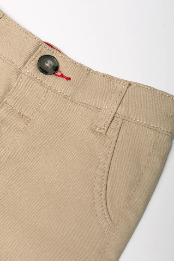 Slim Fit Chino Pants Natural (1)