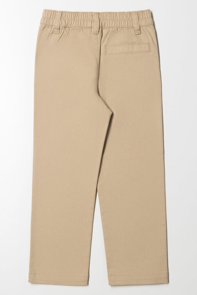 Slim Fit Chino Pants Natural (3)