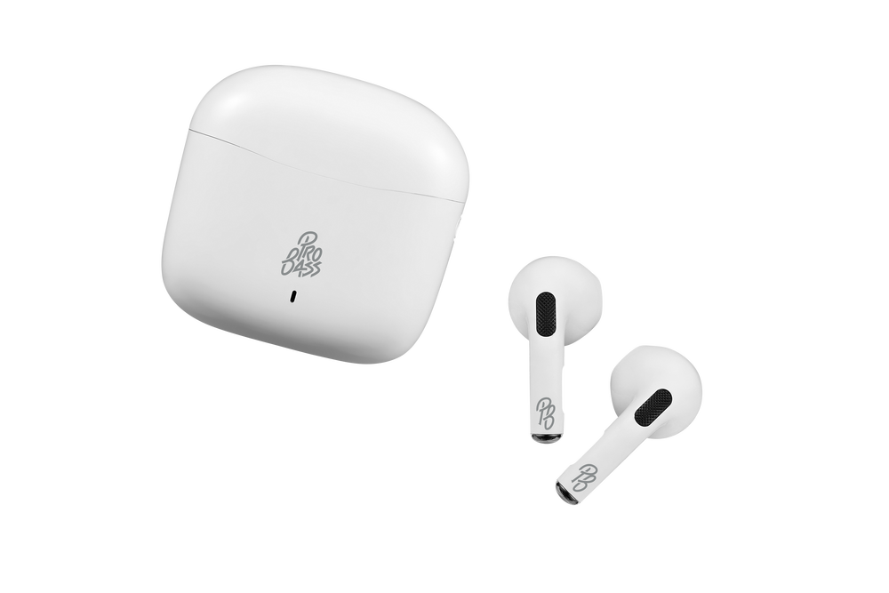 Pro Bass Pristine Series TWS Earphones White (2)