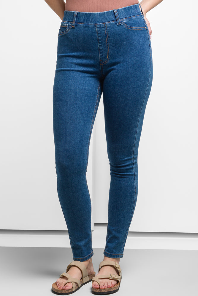 Pull On Jeggings Blue