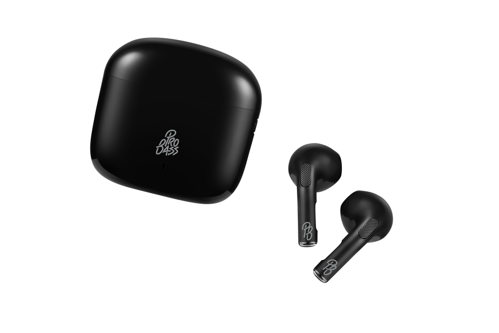Pro Bass Pristine Series TWS Earphones Black (2)