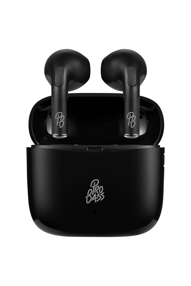 Pro Bass Pristine Series TWS Earphones Black (1)