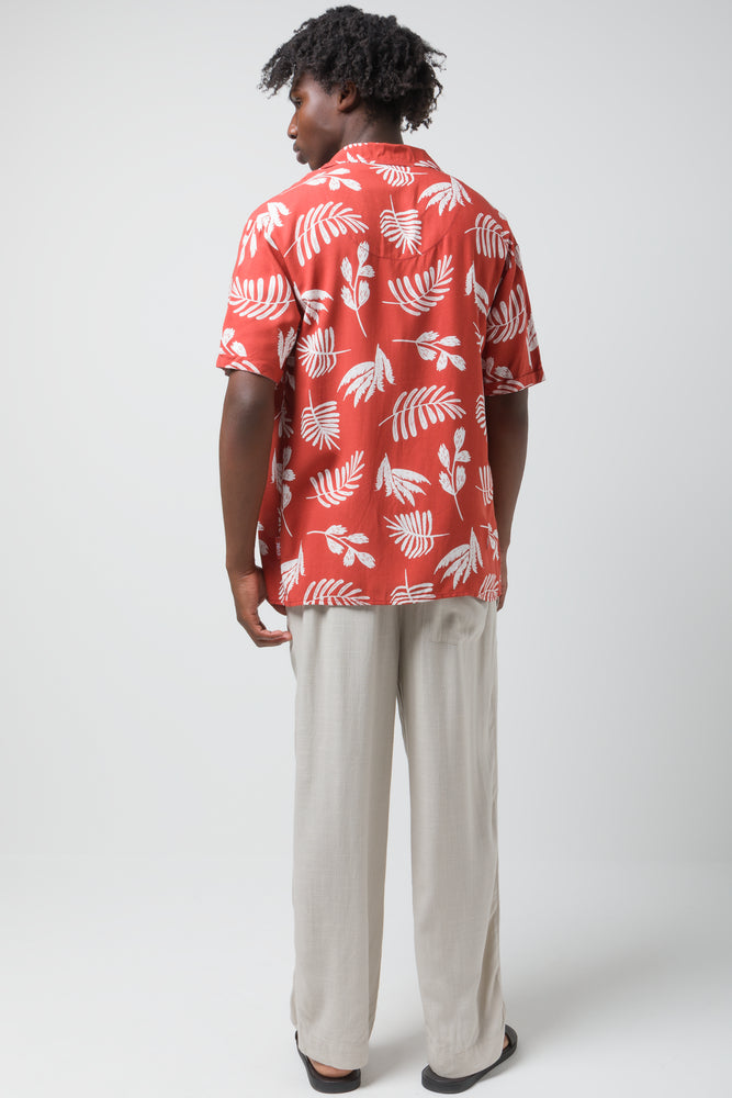 Short Sleeve Shirt Red (2)