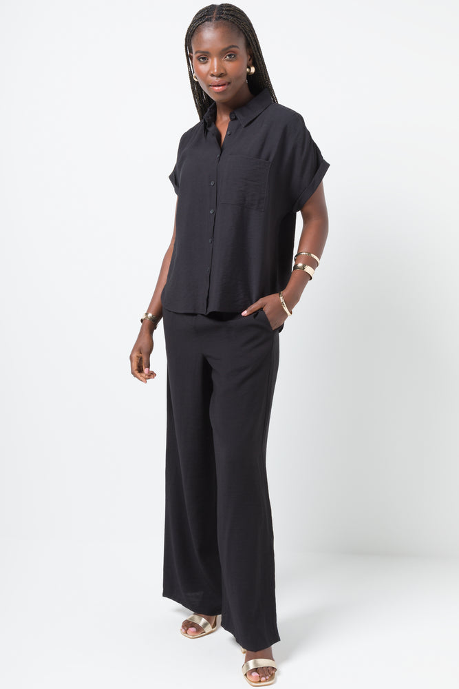 Short Sleeve Shirt Black