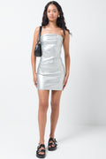 Bodycon Dress Silver