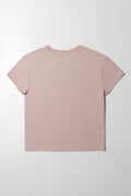 Los Angeles Short Sleeve T-Shirt Natural (1)