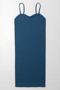 Seamless Strappy Dress Teal