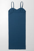 Seamless Strappy Dress Teal (2)