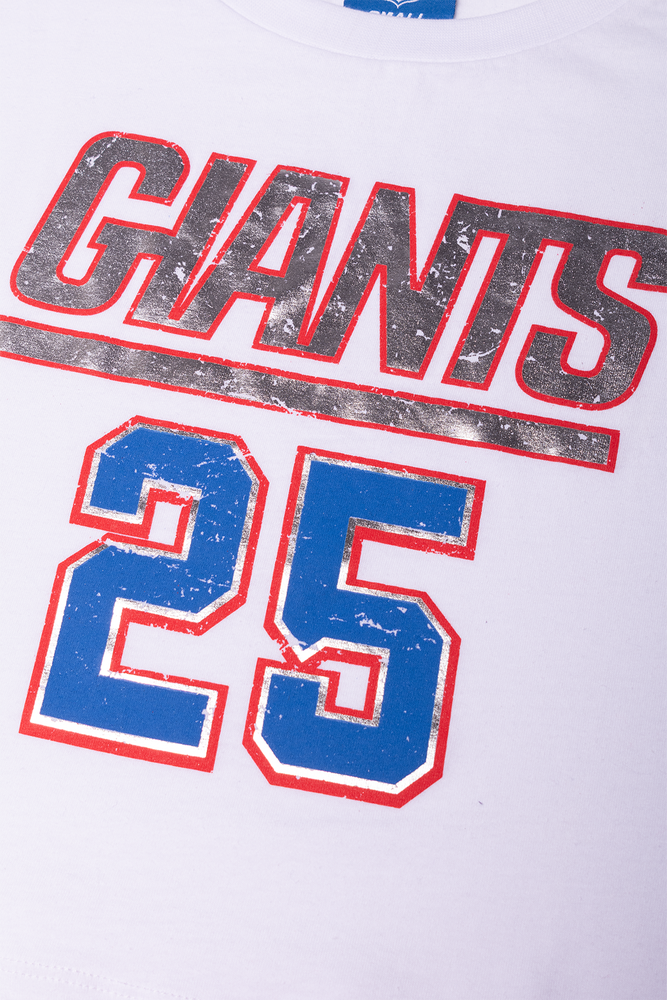 Oversized Giants Muscle T-Shirt White