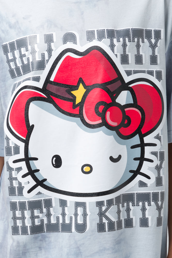 Hello Kitty Oversized T-Shirt Multi (3)