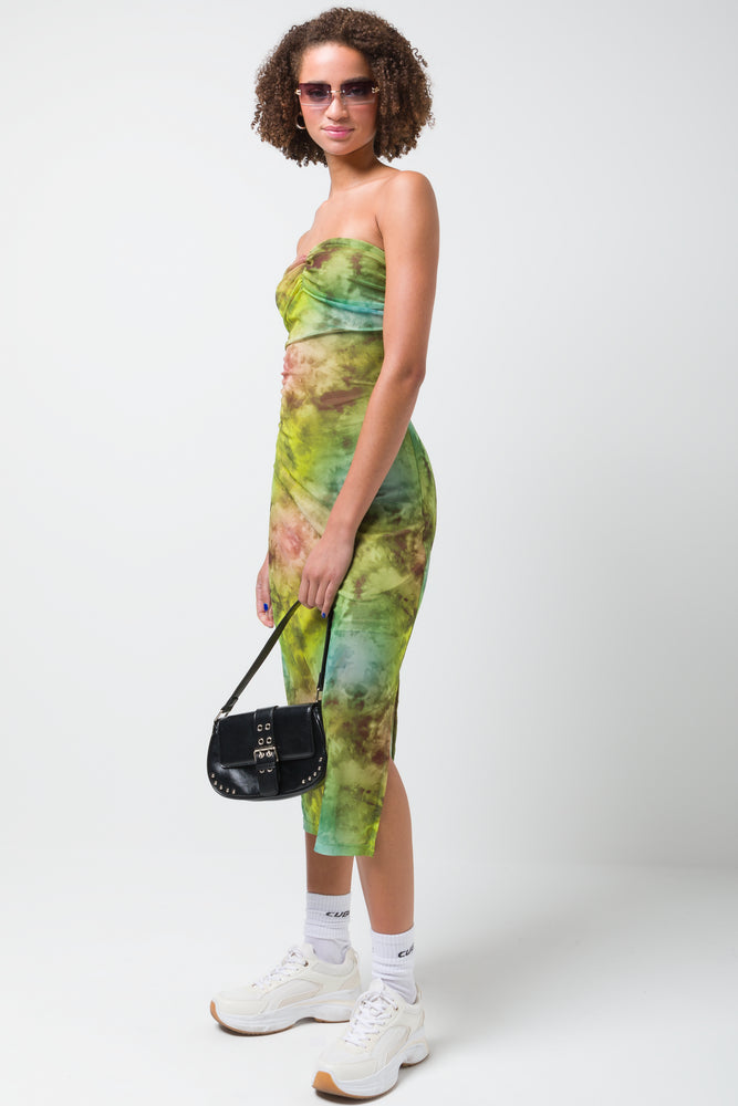 Mesh Dress Multi