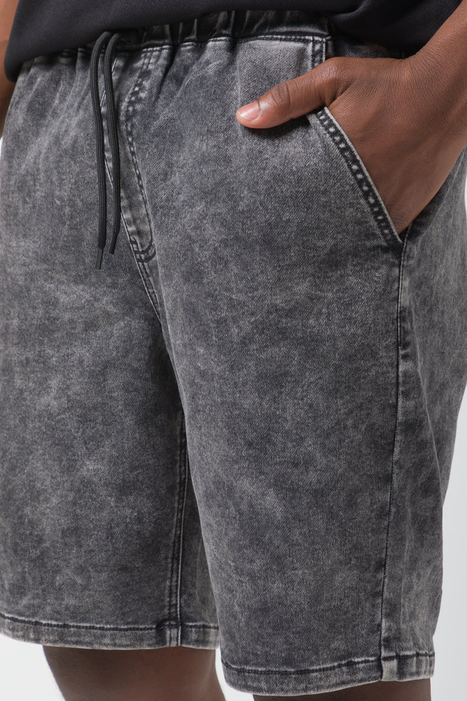 Denim Short Grey (4)