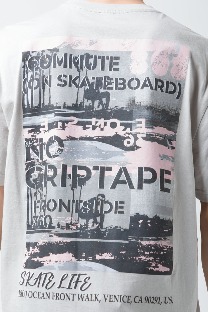 Short Sleeve T-Shirt Light Grey (4)