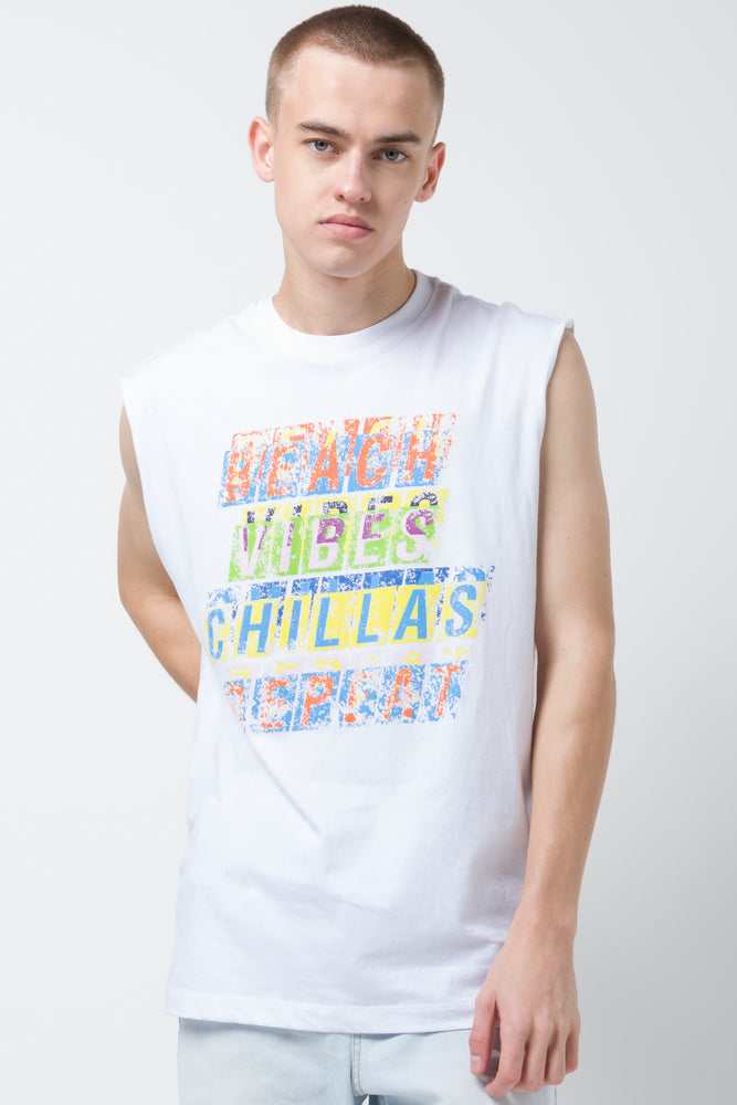 Muscle Hugger T-Shirt White