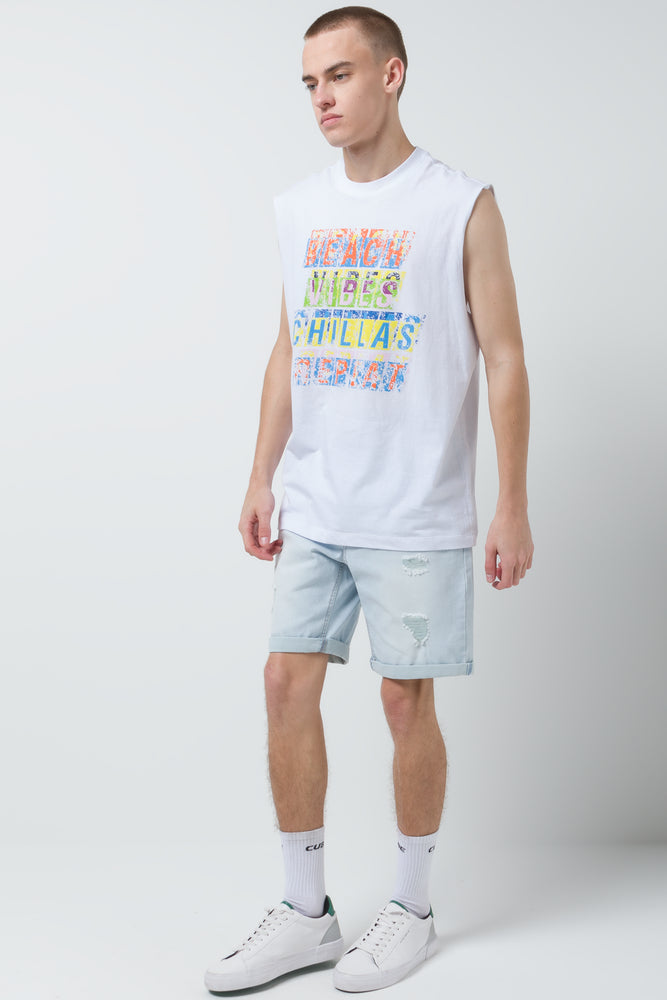 Muscle Hugger T-Shirt White