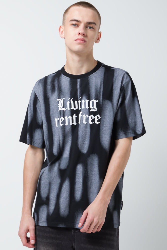 Tie Dye T-Shirt Black
