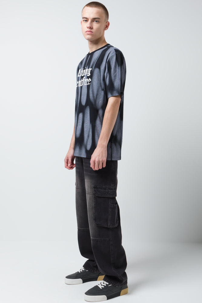 Tie Dye T-Shirt Black