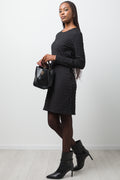 Knit Dress Black (1)