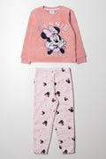 Minnie Mouse Fleece Set Pink