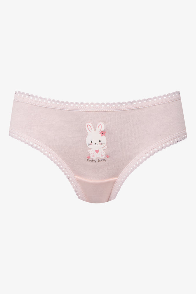 7 Pack Bunny Flower Bikini Panties Multi