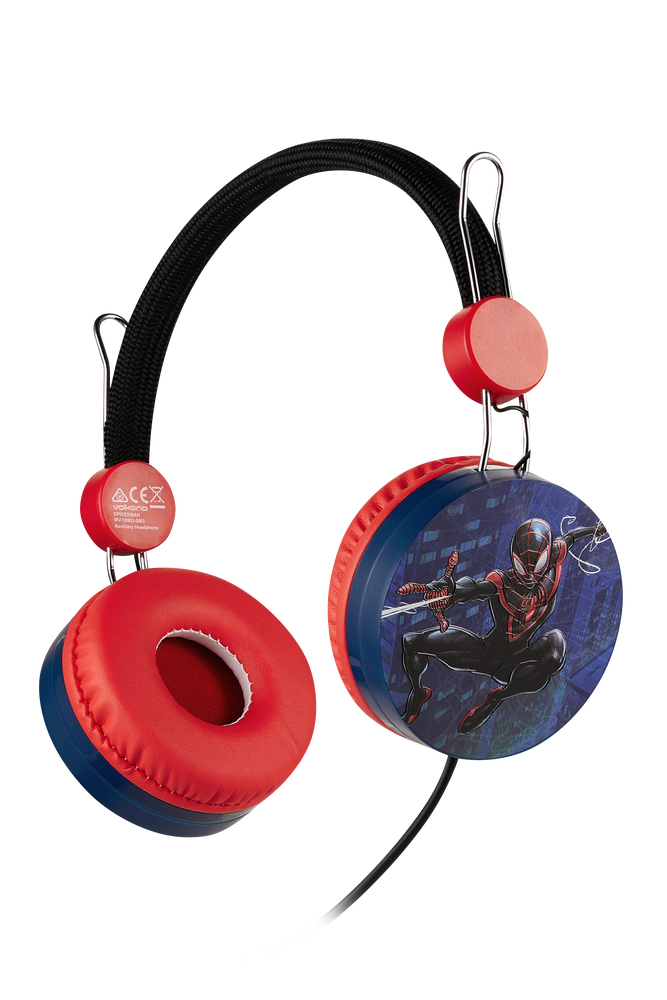 Spider-Man AUX Headphones Blue (1)