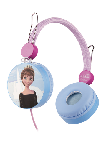 Frozen AUX Headphones Pink & Blue