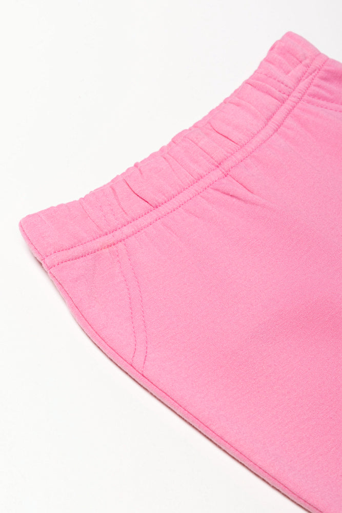 Fleece Leggings Pink