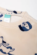 Fleece Pyjamas Puppy Island Natural (1)